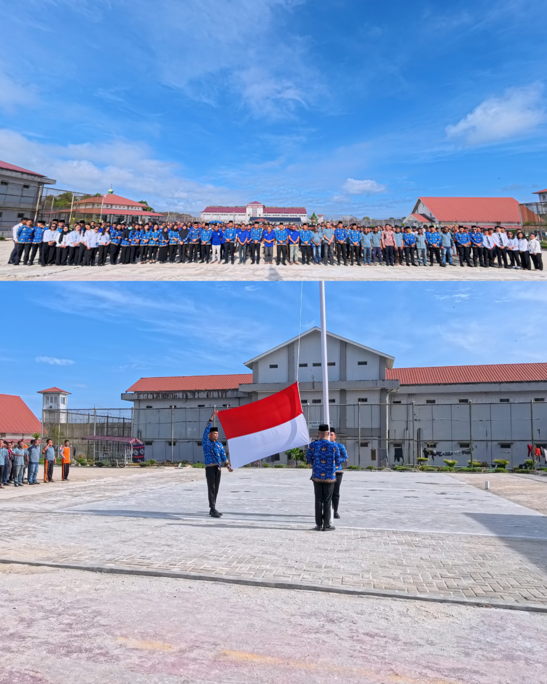 Rutan Humbang Hasundutan Gelar Upacara Hari Kesadaran Nasional, Tingkatkan Nasionalisme dan Kedisiplinan